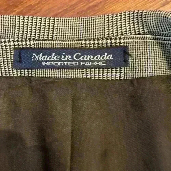 Blazer Sportscoat 100% Virgin Wool size 42 R 42R Two Button Placket - Picture 6 of 11